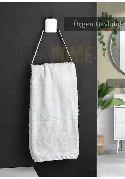 Jet's Home Üçgen Havluluk Paslanmaz Çelik Banyo Havluluk Düzenleyici Krom Krom
