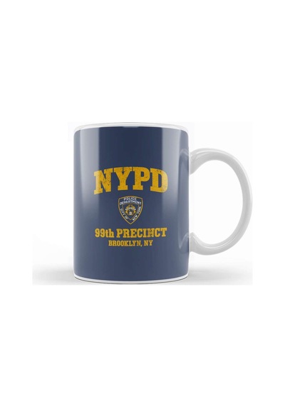 99th Precinct Brooklyn Ny 04 Kupa Bardak Porselen Karışık