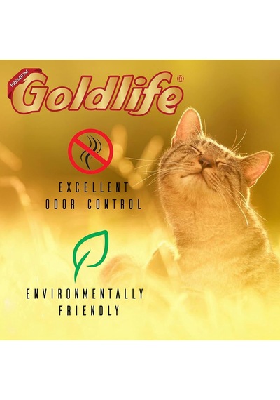 Gold Life Premium Bebe Pudralı 10 Lt Kedi Kumu
