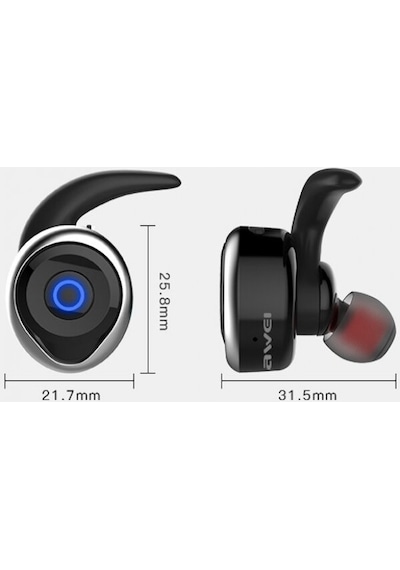 Awei T1 TWS Bluetooth 4.2 Kulak İçi Kulaklık