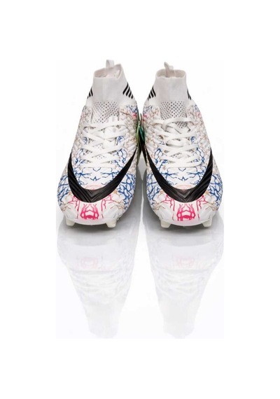 Football Laliga Pro Krampon 3'lü Set+çanta+çorap+tekmelik Beyaz