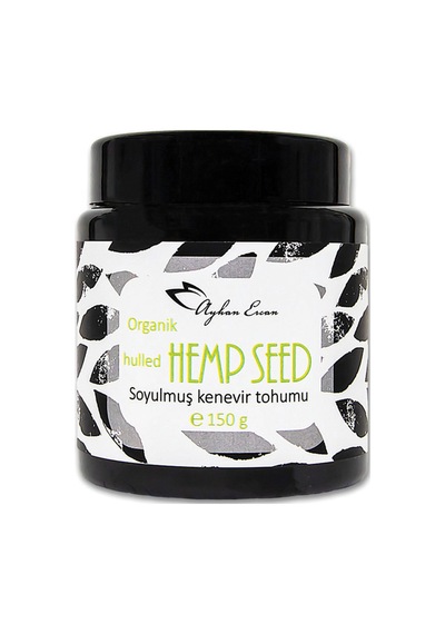 Ayhan Ercan Organik Hulled Hemp Seed Soyulmuş Kenevir Tohumu 150 G