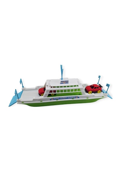 Feribot Araç Taşııyan Gemi 45 Cm - Yeşil