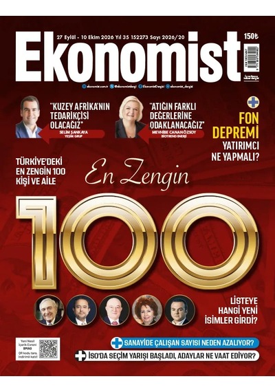 Ekonomist Dergi 27 Eylül - 10 Ekim 2026