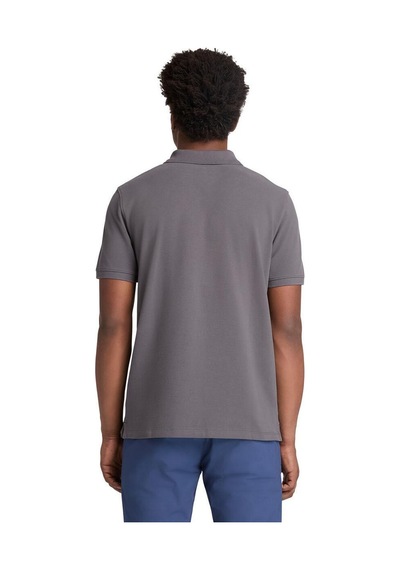 Timberland Mıllers Rıver Pique Short Sleeve Polo Erkek Tişört Tb0a6vdpw081 Gri