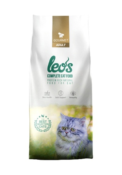 Leos Gurme Yetişkin Kedi Maması 1 KG