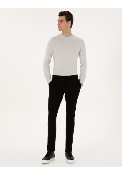 Pierre Cardin Erkek Siyah Pantolon Kanvas-chino 50309926-vr046 Siyah