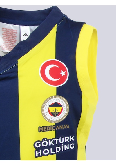 Fenerium Fenerbahçe Voleybol 2026/27 Adidas Çubuklu Jr Forma Lacıvert-sarı