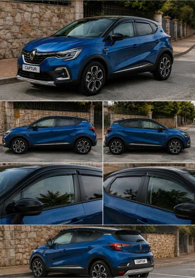Renault Captur 2020+ Araca Özel Cam Rüzgarlığı Premium A+