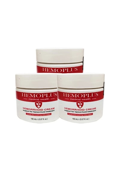 Hemoplus Rahatlatma Kremi Büyük Boy 3adet 150 Ml