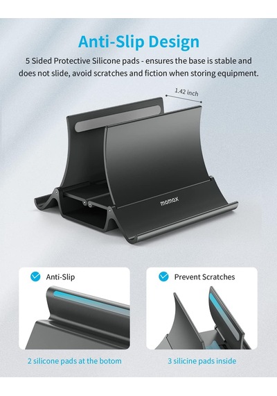 Dikey Dizüstü Bilgisayar Standı Tutucu, Arch Gravity Otomatik Kilitleme Tutucu Depolama Yuvası, Masa Düzenleyici İçin Yer Tasarrufu, Tüm Apple Uyumlu MacBook /ipad/dell/chromebook'a Uyar, Çift Dizüstü Dikey Dizüstü Bilgisayar Standı Tutucu, Arch Gravity Otomatik Kilitleme Tutucu Depolama Yuvası, Masa Düzenleyici İçin Yer Tasarrufu, Tüm Apple Uyumlu MacBook /ipad/dell/chromebook'a Uyar, Çift Dizüstü