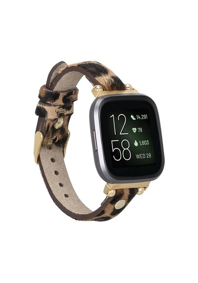 Bouletta Apple Watch Uyumlu Deri Kordon 38-40-41Mm Gt Leo1N Tüylü