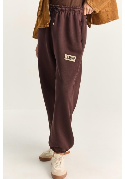 Shade Kadın Basic Jogger Relaxed Polarlı Eşofman Altı 60283860 - Kahverengi