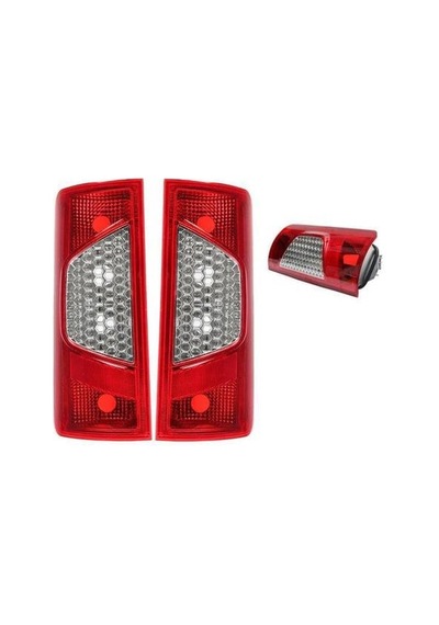 Ford Connect Uyumlu Arka Stop Lambası Sag+sol Takım 2009--2013 Duysuz Uyumlu 610437-610438-1490