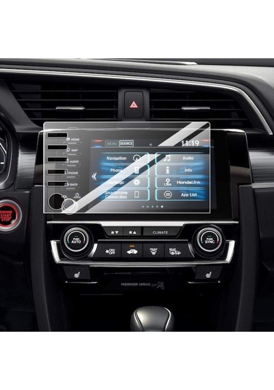 Honda Civic Fc5 Makyajlı Kasa Multimedya Glass Ekran Koruyucu 2019-2022 Nano Ekran Koruyucu
