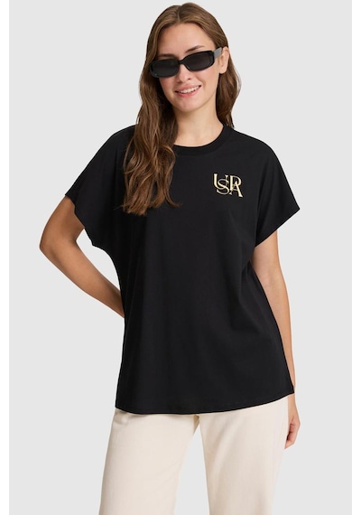 U.S. Polo Assn. U.s. Polo Assn. Kadın Tişört SIYAH