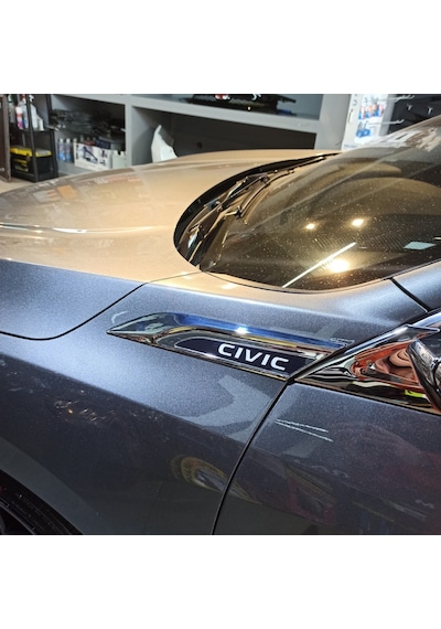 HONDA CİVİC FC5-FK7 2016-2021 UYUMLU KROM ÇAMURLUK VENTİ