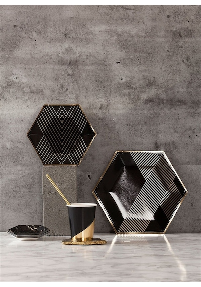 Harlow & Grey - Noir Black Tabak - 8'li - L