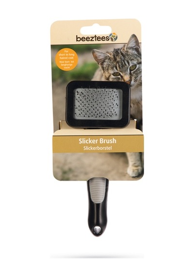 Hnrlıshp Beeztees Kedi Tarağı, Kolay Tarama, Siyah Gri, S, 17,5cm