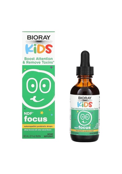 Bioray , Kids, Ndf Focus, , 2 Fl Oz 60 Ml Usa Vers - Dmm00299