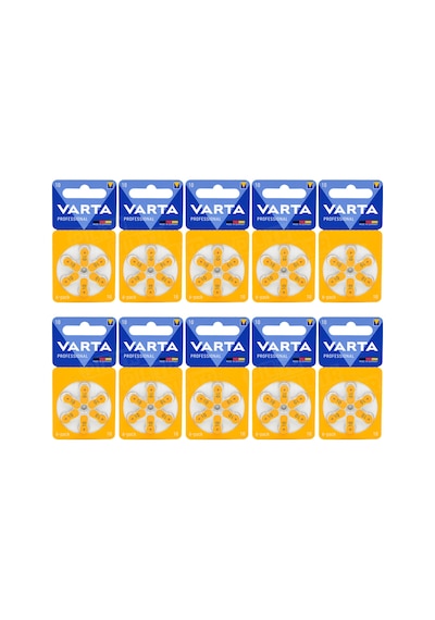 Varta 10 Numara İşitme Cihaz Pili 6 x 10 Adet