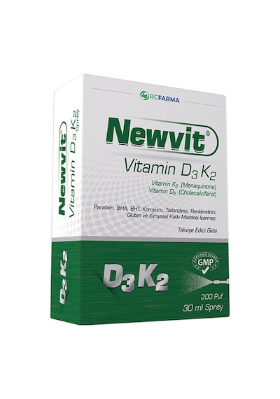 Newvit Vitamin D3 K2 Sprey 30 ML