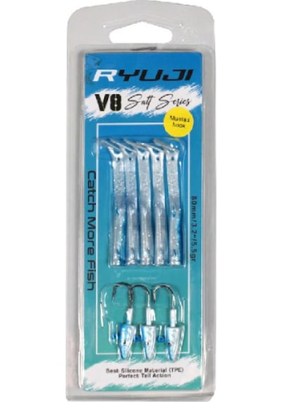Ryuji V8 8cm 5,5gr Lrf Silikon Yem