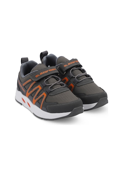 Slazenger Elıps Erkek Çocuk Koyu Gri Sneaker Koyu Gri
