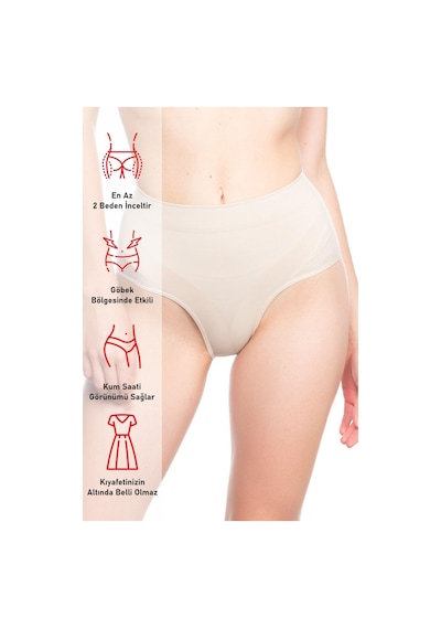 Ten Mı Emay 7025 Düşük Bel Slip Korse Ten