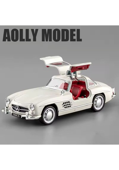 Mercedes Benz 300sl Model Diecast Araba Koleksiyonluk Eski 1954 Mercedes 300 Sl Araba 1:24 Sesli 06824942