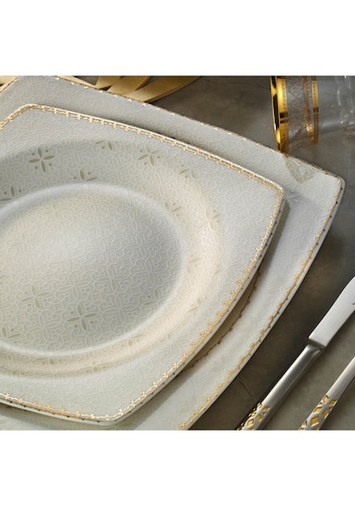 Bone Mare Desenli Yemek Takımı 62 Parça Diğer
