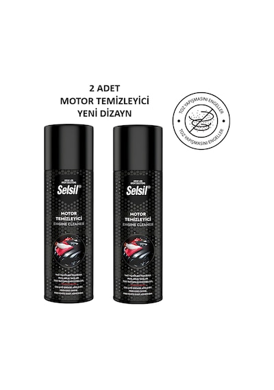 Motor Temizleme Spreyi 500 Ml Yeni Dizayn 2 Adet