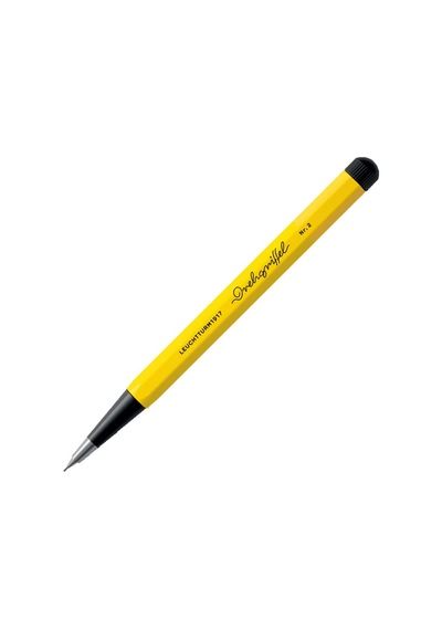 Leuchtturm 1917 X Bauhaus Drehgriffel Nr.2 Mekanik Uçlu Kalem Lemon/black 371286 Siyah