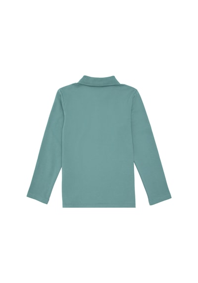 U.S. Polo Assn. Kız Çocuk Mint Polo Yaka Basic Sweatshirt 50296377-VR090