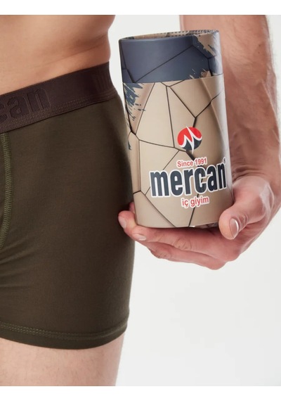 Mercan 3 Lü Haki Modal Boxer