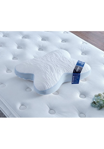 Doqu Home Visco Kelebek Yastık 53 Cm X 42 Cm - Beyaz
