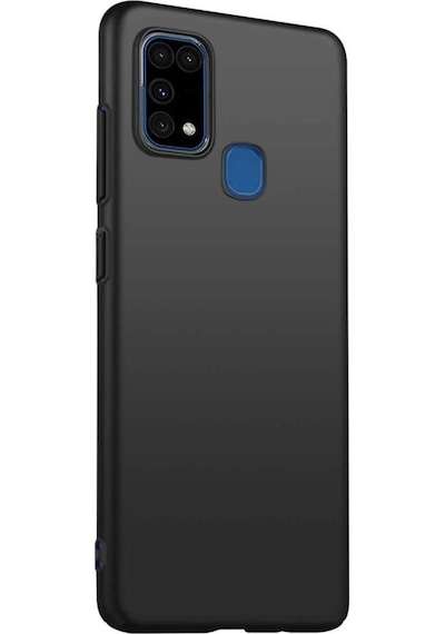 Galaxy M31 Kamera Korumali Mat Soft Esnek Kalite Silikon Kilif 332605143 - Kampanya-Renk / Cam Ekran Koruyucu(+15)-Siyah