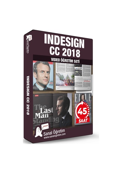 InDesign 2018 Video Ders Eğitim Seti