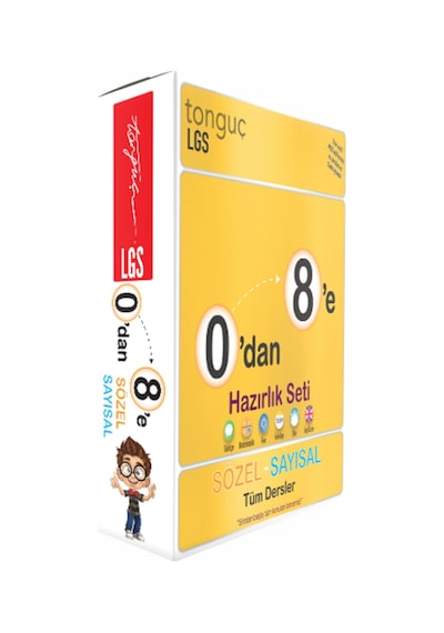Tonguç Akademi 8. Sınıf 0'Dan 8'E Hazırlık Seti