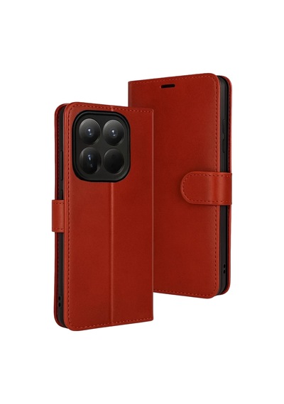 Mi 15t Uyumlu Trend S Plus Kapaklı Kılıf - Kırmızı