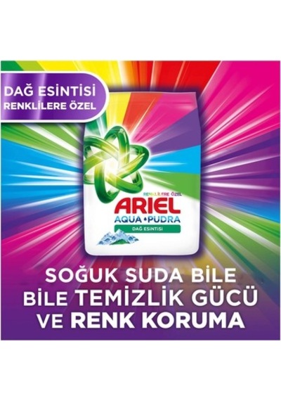 12 Kg Renklilere Özel Dağ Esintisi Toz Çamaşır Deterjanı