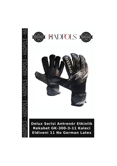 Delux Serisi Antrenör Etkinlik Rekabet Gk-300-3-11 Kaleci Eldiveni 11 No German Latex Çok Renkli