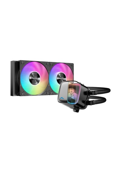 Sama L70-240bk, Black, 240mm, 2x120mm Argb Fan, Cpu Sıvı Soğutma