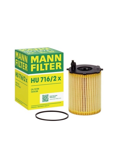 Mann Hu 716/2 C1 C2 Berlingo C-elysee 1.4hdi 1.6hdi Yağ Filtresi