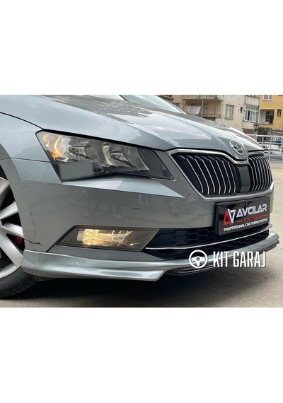 Kit Garaj Skoda Superb 2018+ Ön Ek Plastik Boyasız