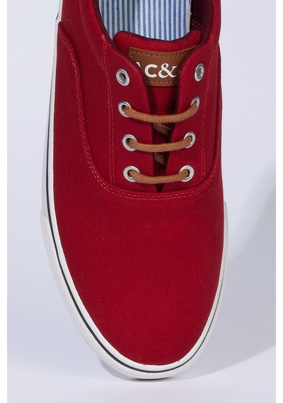 Ac&co / Altınyıldız Classics Erkek Kırmızı Sneaker Ayakkabı Kırmızı
