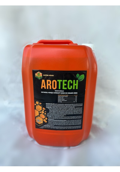 Arotech Hayvansal Menseli Aminoasit Sıvı Organik Gübre Yüksek Kalite %61 20 Lt 1