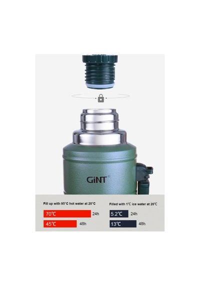 1.25 Litre Vakumlu Çelik Termos Belirtilmemiş