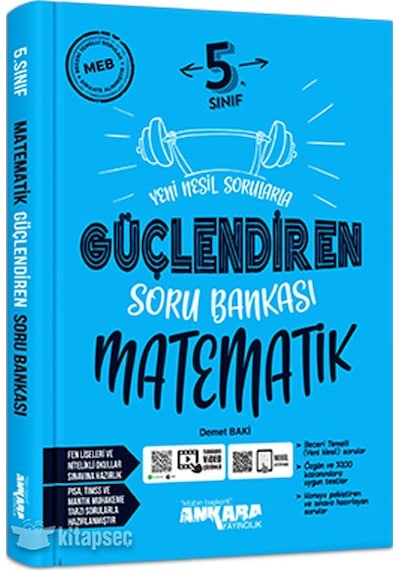 5. Sınıf Matematik Güçlendiren Soru Bankası Ankara Yayın