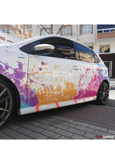 Volkswagen Polo 6r Aero Yan Marşpiyel - Boyasız - Abs Plastik